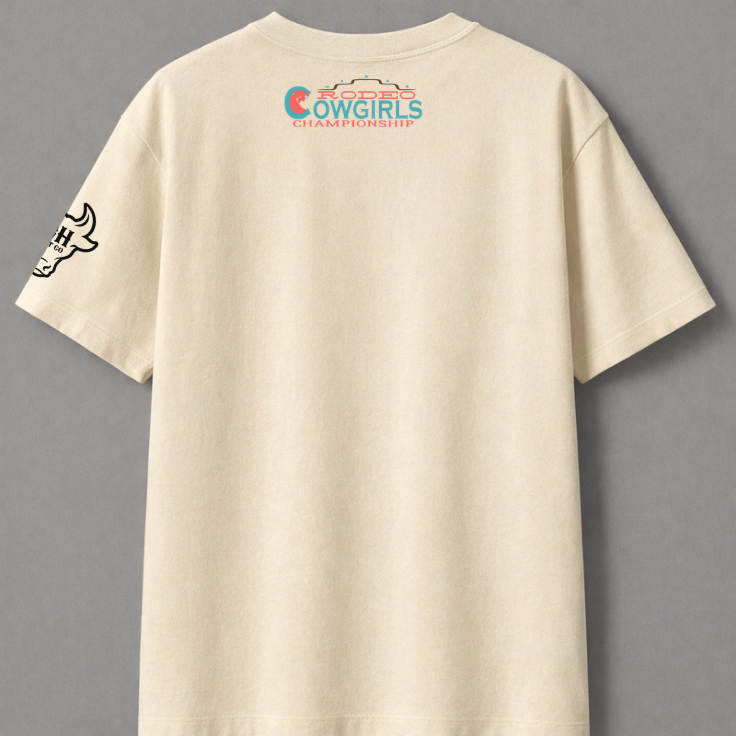 Official Rodeo Cowgirls Championship Tee